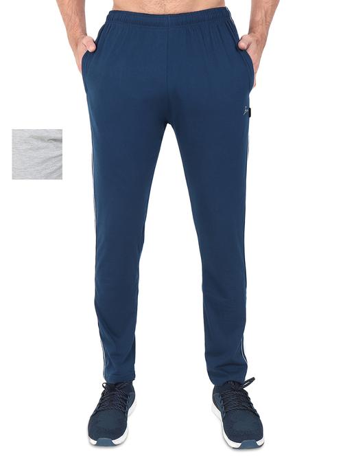 blue and grey set of 2 full length track pant - 17548071 - Very Small Image - 1