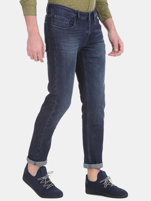 blue light washed jean - 17575267 - Very Small Image - 1