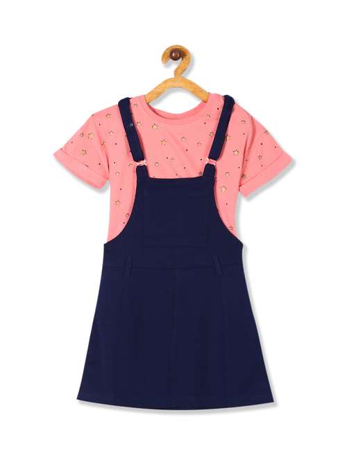 blue cotton dungarees twin sets & jump suit - 17597034 - Very Small Image - 1