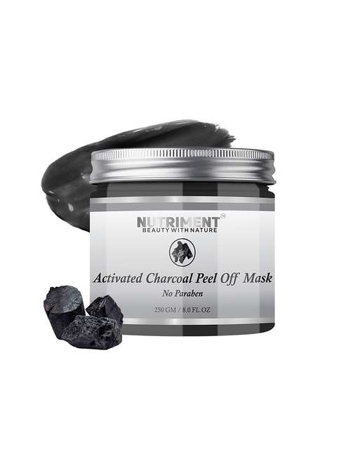 nutriment chorcoal peel of mask ,250gram, suitable for all skin types - 17688603 - Very Small Image - 1