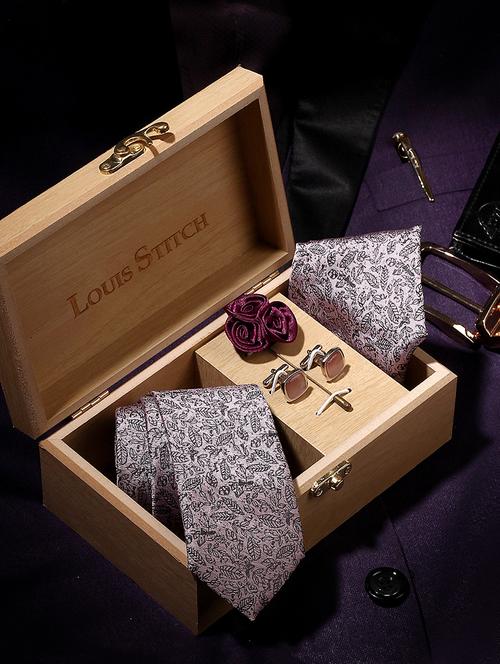 pink silk tie - 17769849 - Very Small Image - 1