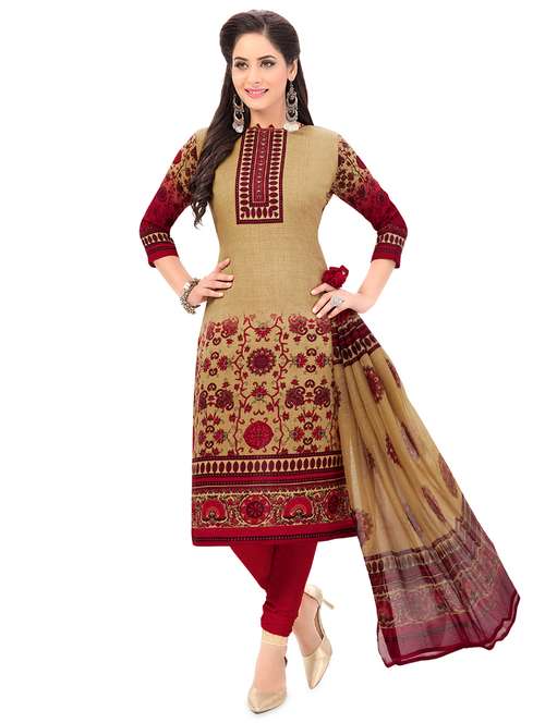 printed unstitched suit - 17775394 - Very Small Image - 1