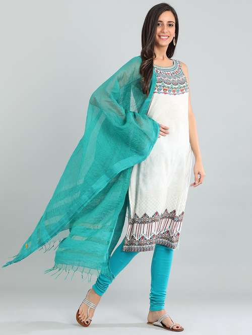 printed straight kurta - 17923000 - Very Small Image - 1