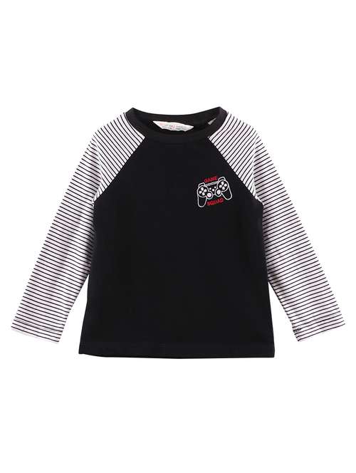 round neck printed t-shirt - 17979264 - Very Small Image - 1