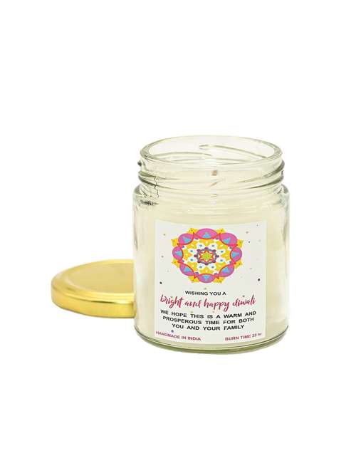 fragrance soy wax scented decorative diwali candle - 18021238 - Very Small Image - 1