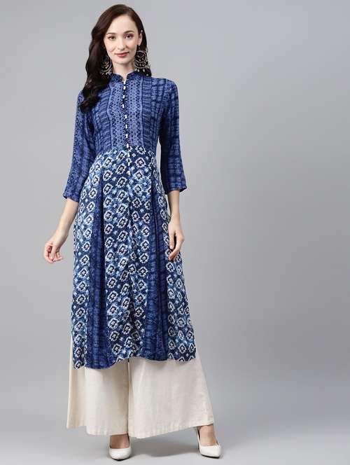 women's a-line kurta - 18024786 - Very Small Image - 1