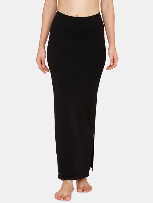 black solid saree shaper shapewear - 18076401 - Very Small Image - 1