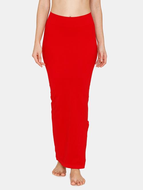 red solid saree shaper shapewear - 18076402 - Very Small Image - 1