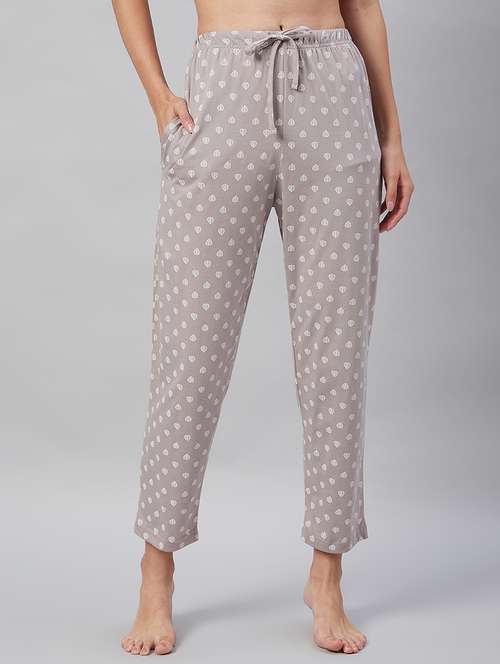 mid rise printed pajama - 18262025 - Very Small Image - 1