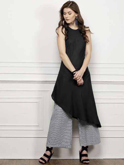 women's asymmetric kurta - 18381280 - Very Small Image - 1