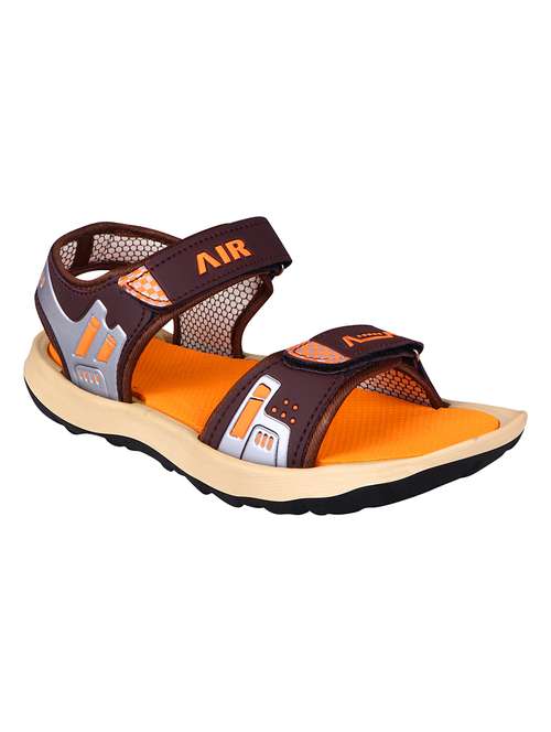 orange resin back strap sandals - 18410793 - Very Small Image - 1