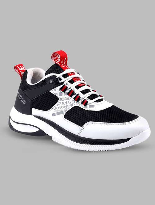 white lace up sport shoe - 18413193 - Very Small Image - 1
