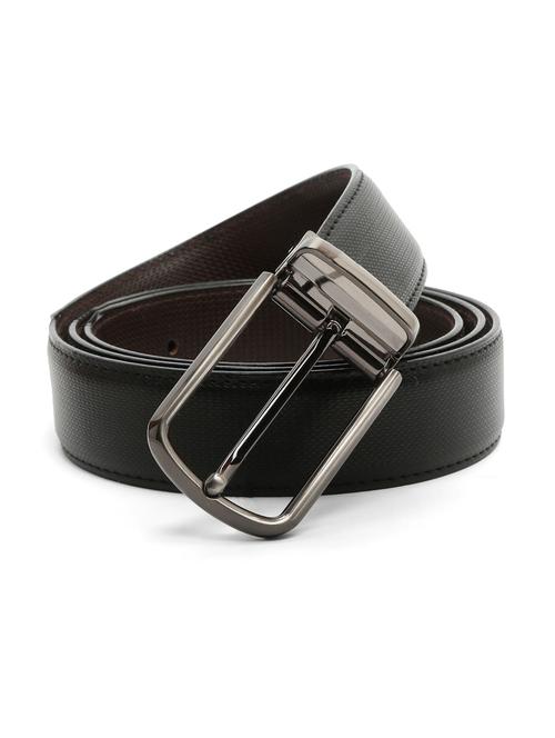snake gunmetal leather belt - 18465862 - Very Small Image - 1