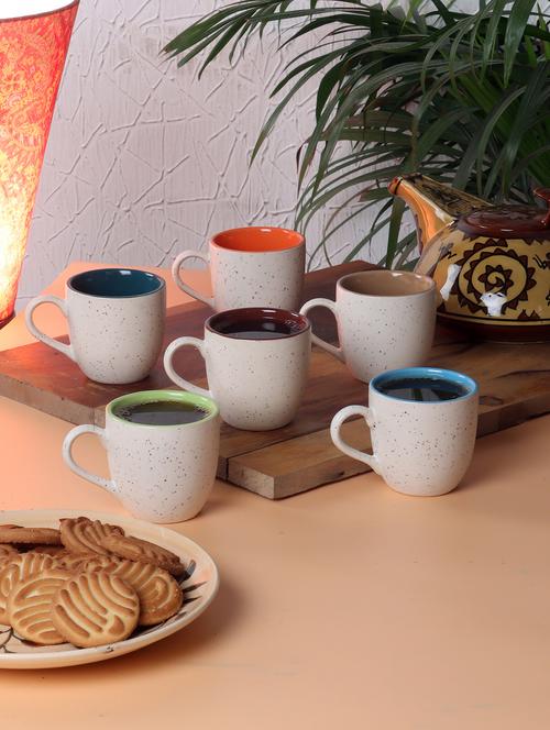 cdi marble shpaed tea/coffee cups set of 6 - 18538344 - Very Small Image - 1