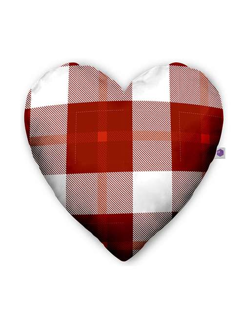 printed heart shape pillow - 18556991 - Very Small Image - 1