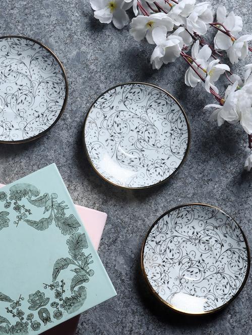 set of 6 bone china dinner set - 18566521 - Very Small Image - 1