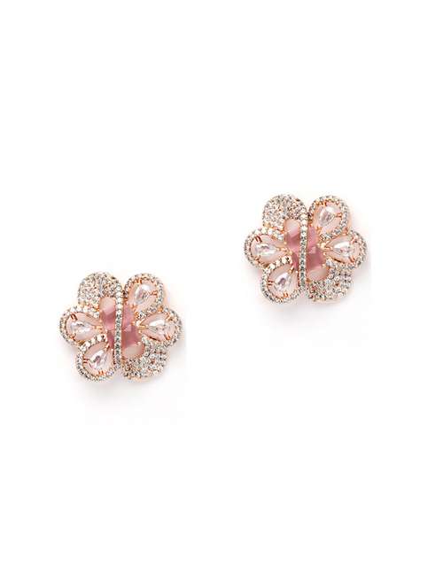 gold plated stud earring - 18633131 - Very Small Image - 1