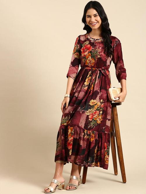 women's tiered kurta - 18736694 - Very Small Image - 1