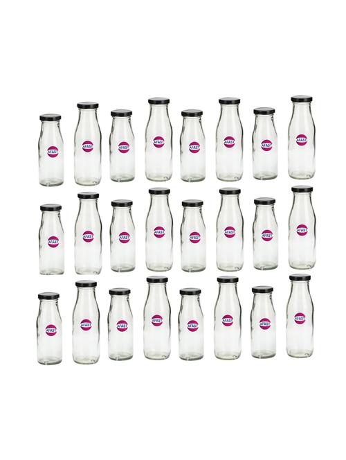 multipurpose kitchen storage glass milk bottle with lid -a7 - 18807134 - Very Small Image - 1