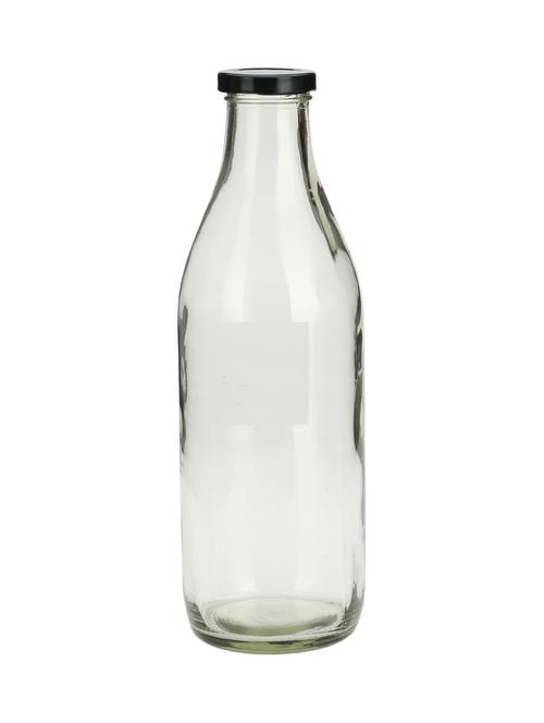 multipurpose kitchen storage glass milk bottle with lid -a11 - 18807138 - Very Small Image - 1
