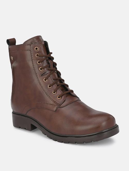 men brown lace up sneakers - 19082602 - Very Small Image - 1