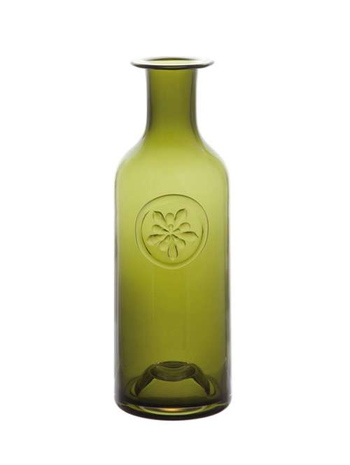 crystal green flower vase - 19170771 - Very Small Image - 1