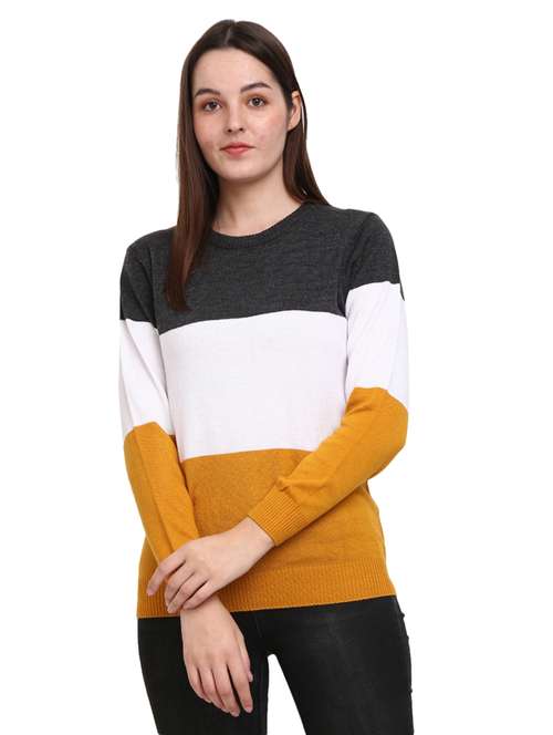 acrylic wool pullover - 19204940 - Very Small Image - 1