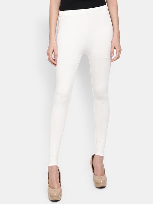 white cotton leggings - 19436187 - Very Small Image - 1