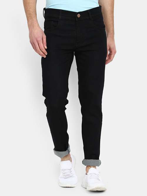mens slim fit plain jeans - 19596553 - Very Small Image - 1