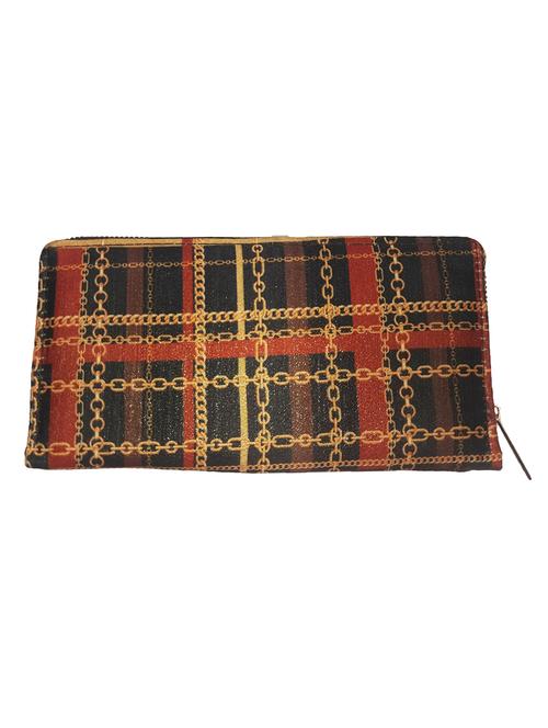 multi colored leatherette (pu) regular clutch - 19616200 - Very Small Image - 1