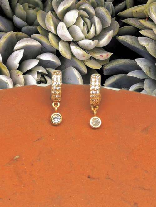 women golden earcuff earrings - 19667191 - Very Small Image - 1