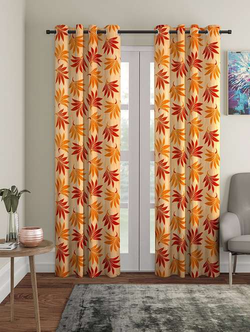 cortina designer eyelet printed home curtains - 19779739 - Very Small Image - 1