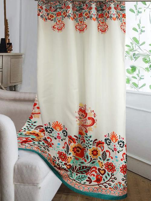 cortina designer eyelet printed home curtains - 19780013 - Very Small Image - 1