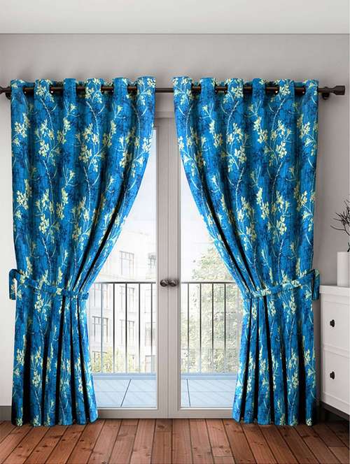 cortina designer eyelet printed home curtains - 19780197 - Very Small Image - 1
