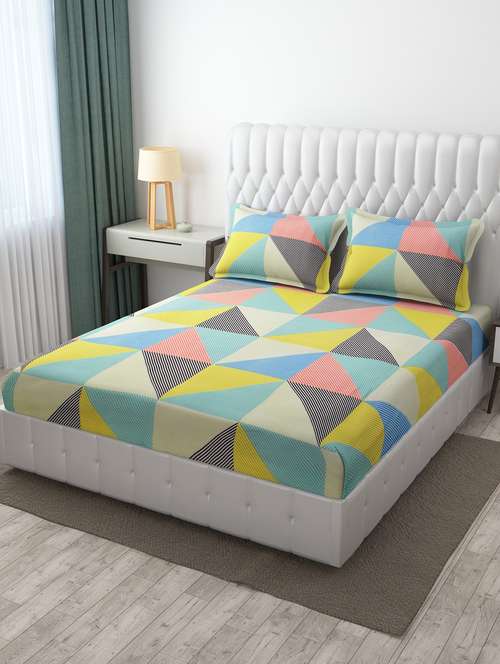 multitex printed bedsheet set - 19878681 - Very Small Image - 1