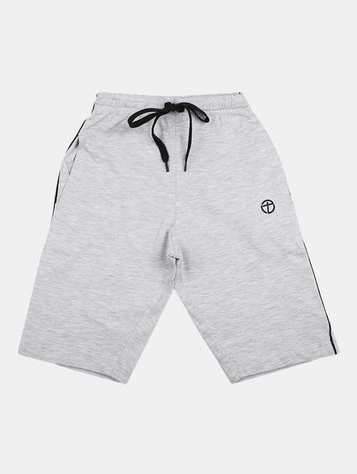 boys solid grey shorts  - 19908354 - Very Small Image - 1