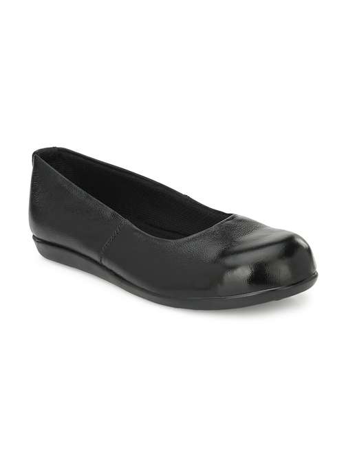 black leather slip on formal shoes - 19947001 - Very Small Image - 1