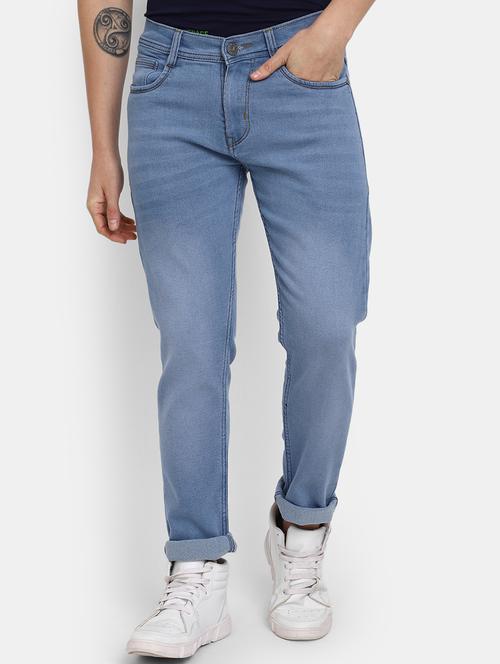 mens slim fit plain jeans - 19959276 - Very Small Image - 1