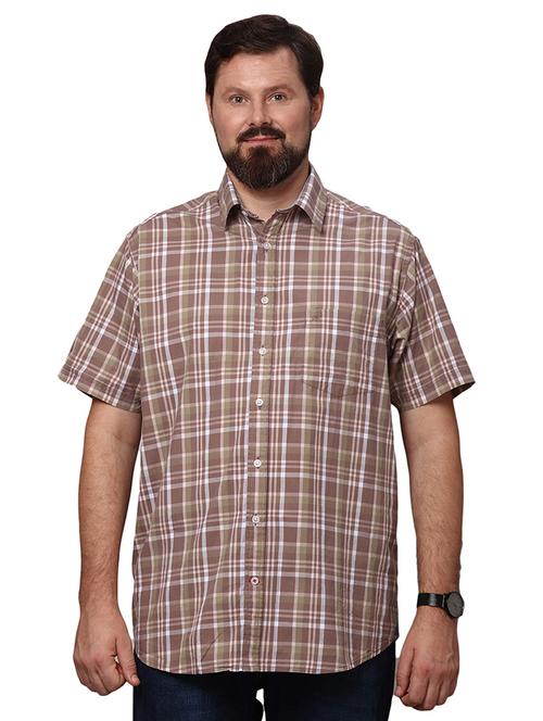 mens checks casual shirt - 19992074 - Very Small Image - 1