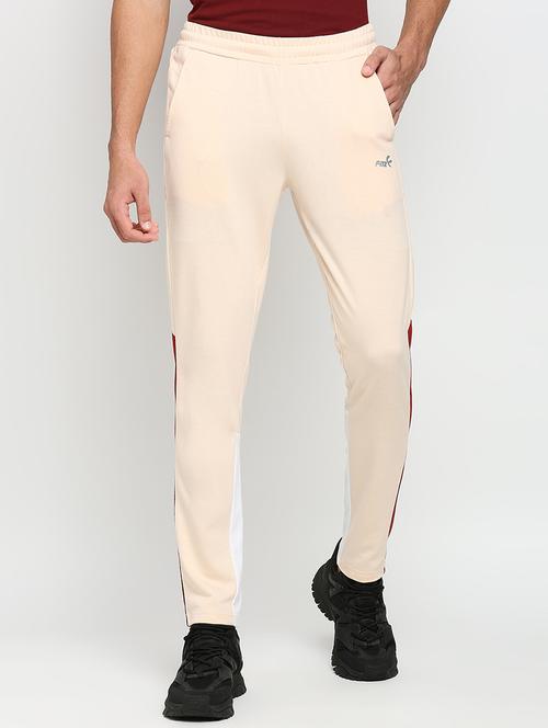 color block cotton joggers track pant - 20018960 - Very Small Image - 1