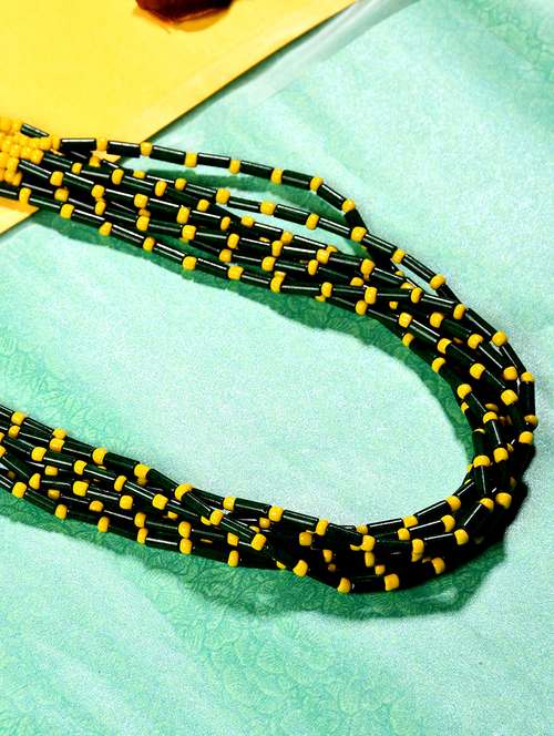 green metal statement necklace - 20331849 - Very Small Image - 1