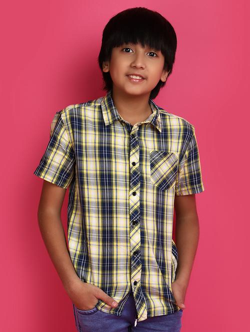 yellow cotton shirt - 20724790 - Very Small Image - 1
