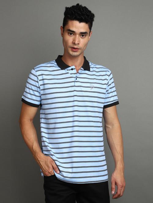 light blue cotton tshirt - 20815969 - Very Small Image - 1