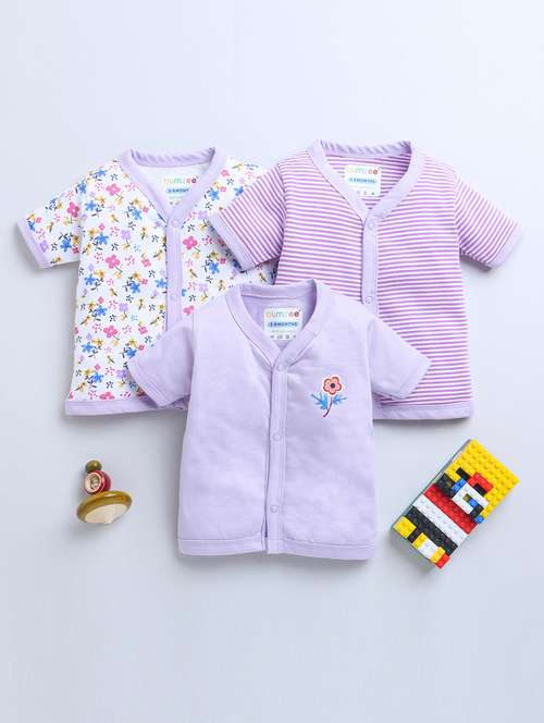 set of 3 multi coloured printed shirt - 20885330 - Very Small Image - 1