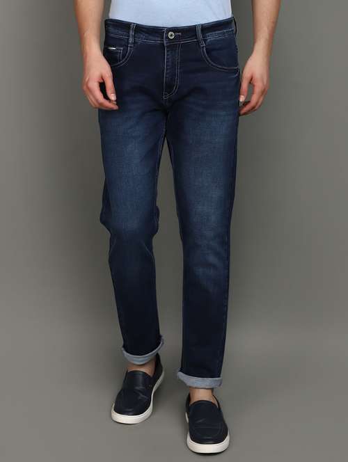 men mid rise washed denim jeans - 20894006 - Very Small Image - 1