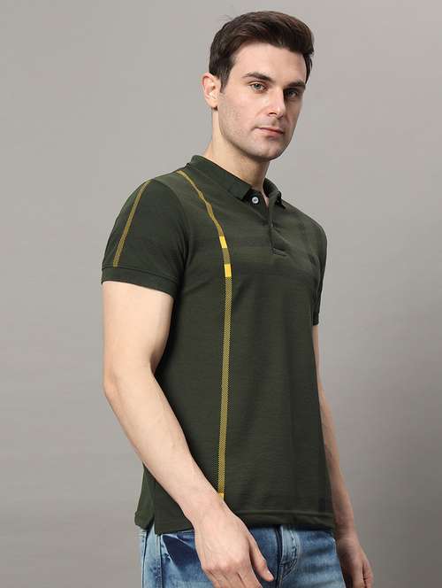 men checkered cotton polo t-shirt - 21055517 - Very Small Image - 1