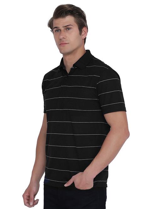 men polo neck all over print t-shirt - 21062473 - Very Small Image - 1