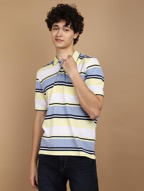 men striped polo t-shirt - 21177855 - Very Small Image - 1