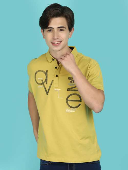 men printed polo t-shirt - 21177949 - Very Small Image - 1
