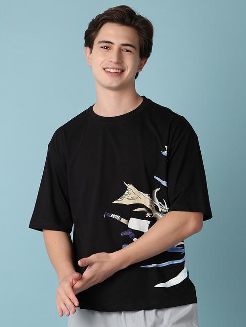 men's printed oversized t-shirt - 21325110 - Very Small Image - 1